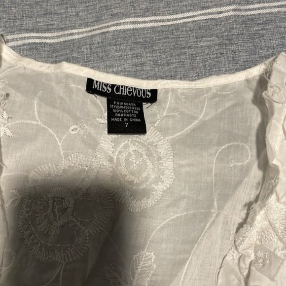 MISS CHIEVIOUS Junior girl’s coverup and skirt set - Picture 3 of 8